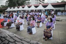 นายกองค์การบริหารส่วนจังหวัดตาก ในฐานะผู้อำนวยการอุทยานธรณีไม้กลายเป็นหินตาก ร่วมงานแถลงข่าวเตรียมจัดงาน “บันทึกสถิติโลก ไม้กลายเป็นหินที่ยาวที่สุดในโลก”