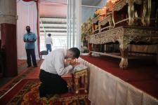 นายก อบจ.ตากนำทีม ร่วมทำบุญถวายเทียนจำนำพรรษา สืบสานประเพณีและทำนุบำรุงพระพุทธศาสนา