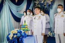 นายกองค์การบริหารส่วนจังหวัดตาก พร้อมด้วย คณะผู้บริหาร หัวหน้าส่วนการงาน องค์การบริหารส่วนจังหวัดตาก ร่วมบันทึกเทป ถวายพระพรชัยมงคล เนื่องในวันเฉลิมพระชนมพรรษา สมเด็จพระนางเจ้าสิริกิติ์ พระบรมราชินีนาถ พระบรมราชชนนีพันปีหลวง