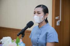 นายกองค์การบริหารส่วนจังหวัดตาก ได้กล่าวต้อนรับและมอบนโยบายการทำงานให้แก่ข้าราชการและพนักงานจ้าง ที่รับโอนและบรรจุแต่งตั้งในสังกัดองค์การบริหารส่วนจังหวัดตาก