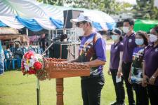 เป็นประธานในพิธีเปิดโครงการแข่งขันกีฬา อบจ.ตากคัพ ประจำปีงบประมาณ พ.ศ. 2565 (ครั้งที่ 4) อบจ.ตากคัพ กีฬาฟุตบอล 7 คน