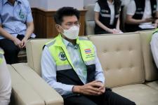 นายกองค์การบริหารส่วนจังหวัดตาก ร่วมต้อนรับดร.สาธิต ปิตุเตชะ รัฐมนตรีช่วยว่าการกระทรวงสาธารณสุข