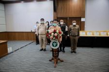 นายกองค์การบริหารส่วนจังหวัดตาก ร่วมต้อนรับดร.สาธิต ปิตุเตชะ รัฐมนตรีช่วยว่าการกระทรวงสาธารณสุข
