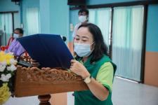 นายก อบจ.ตาก เป็นประธานในพิธีเปิดโครงการฟื้นฟูสมรรถภาพคนตาบอดด้านการทำความคุ้นเคยกับสิ่งแวดล้อมและการเคลื่อนไหว ประจำปี 2565