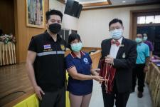 นายก อบจ.ตาก เป็นประธานในพิธีเปิดโครงการฝึกอบรมส่งเสริมสุขภาพและพัฒนาการจัดการอนามัยสิ่งแวดล้อม ประจำปีงบประมาณ พ.ศ. 2565 (รุ่นที่1)