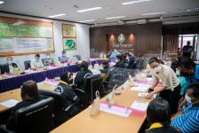 เข้าร่วมการประชุมตรวจเยี่ยมโครงการบริหารจัดการที่ดินอย่างยั่งยืนของสถาบันบริหารจัดการธนาคารที่ดิน (องค์การมหาชน)