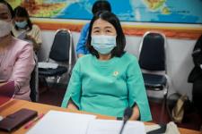 เข้าร่วมการประชุมตรวจเยี่ยมโครงการบริหารจัดการที่ดินอย่างยั่งยืนของสถาบันบริหารจัดการธนาคารที่ดิน (องค์การมหาชน)