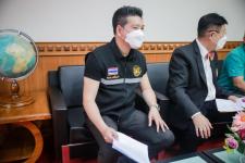 สมาชิกสภาองค์การบริหารส่วนตำบลวังหมัน อำเภอสามเงา จังหวัดตาก พร้อมคณะ เข้าพบนายณัฐวุฒิ ทวีเกื้อกูลกิจ นายกองค์การบริหารส่วนจังหวัดตาก เพื่อหารือข้อราชการ
