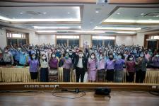 ป็นประธานในพิธีเปิดโครงการฝึกอบรมส่งเสริมสุขภาพและพัฒนาการจัดการอนามัยสิ่งแวดล้อม ประจำปี 2565 รุ่นที่ 2