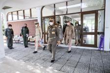 ร่วมต้อนรับ พลอากาศเอก ชลิต พุกผาสุก องคมนตรี ลงพื้นที่ตรวจติดตามความก้าวหน้าการก่อสร้างศูนย์ปฏิบัติการฝนหลวงภาคเหนือ
