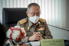 ร่วมต้อนรับ พลอากาศเอก ชลิต พุกผาสุก องคมนตรี ลงพื้นที่ตรวจติดตามความก้าวหน้าการก่อสร้างศูนย์ปฏิบัติการฝนหลวงภาคเหนือ