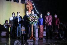 งนายกองค์การบริหารส่วนจังหวัดตาก กล่าวรายงาน วัตถุประสงค์ของการดำเนินการจัดงานฯ พร้อมทั้งเข้าร่วมพิธีเปิดงานตากสินมหาราชานุสรณ์ จังหวัดตาก ประจำปี 2565 – 2566 