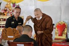 รองปลัดองค์การบริหารส่วนจังหวัดตาก ร่วมพิธีทำบุญวันสถาปนาหน่วย ครบรอบปีที่ 12 