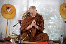 รองปลัดองค์การบริหารส่วนจังหวัดตาก ร่วมพิธีทำบุญวันสถาปนาหน่วย ครบรอบปีที่ 12 