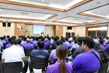 นายกองค์การบริหารส่วนจังหวัดตาก เป็นประธานเปิดการประชุมเพิ่มประสิทธิภาพการปฏิบัติราชการ ลูกจ้างประจำ และพนักงานจ้าง สังกัดสำนักช่าง องค์การบริหารส่วนจังหวัดตาก 