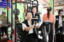 นายกองค์การบริหารส่วนจังหวัดตาก เป็นประธานในพิธีเปิดศูนย์กีฬาตำบลเกาะตะเภา ณ ศูนย์กีฬาตำบลเกาะตะเภา อำเภอบ้านตาก จังหวัดตาก