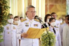 รองปลัดองค์การบริหารส่วนจังหวัดตาก เข้าร่วมพิธีวางพวงมาลา เพื่อน้อมรำลึกในพระมหากรุณาธิคุณพระบาทสมเด็จพระบรมชนกาธิเบศร มหาภูมิพลอดุลยเดชมหาราช บรมนาถบพิตร เนื่องใน "วันนวมินทรมหาราช"
