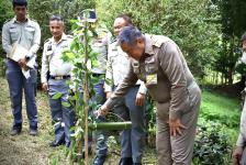 นายกองค์การบริหารส่วนจังหวัดตาก ร่วมให้การต้อนรับ นายพลากร สุวรรณรัฐ องคมนตรี ประธานอนุกรรมการติดตามและขับเคลื่อนโครงการอันเนื่องมาจากพระราชดำริพื้นที่ภาคเหนือ
