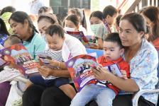 ปลัดองค์การบริหารส่วนจังหวัดตาก เป็นประธานเปิดการรณรงค์ให้วัคซีนป้องกันโปลิโอ ของสถานบริการสาธารณสุข  สังกัดองค์การบริหารส่วนจังหวัดตาก ปี 2567 