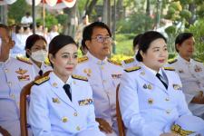 ปลัดองค์การบริหารส่วนจังหวัดตาก พร้อมด้วยข้าราชการในสังกัด องค์การบริหารส่วนจังหวัดตาก ร่วมประกอบพิธีวันสมเด็จพระเจ้าตากสินมหาราช และพิธีบวงสรวงดวงพระวิญญาณสมเด็จพระเจ้าตากสินมหาราช 