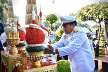ปลัดองค์การบริหารส่วนจังหวัดตาก พร้อมด้วยข้าราชการในสังกัด องค์การบริหารส่วนจังหวัดตาก ร่วมประกอบพิธีวันสมเด็จพระเจ้าตากสินมหาราช และพิธีบวงสรวงดวงพระวิญญาณสมเด็จพระเจ้าตากสินมหาราช 