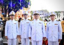 ปลัดองค์การบริหารส่วนจังหวัดตาก พร้อมด้วยข้าราชการในสังกัด องค์การบริหารส่วนจังหวัดตาก ร่วมประกอบพิธีวันสมเด็จพระเจ้าตากสินมหาราช และพิธีบวงสรวงดวงพระวิญญาณสมเด็จพระเจ้าตากสินมหาราช 