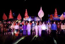 รองนายกองค์การบริหารส่วนจังหวัดตาก กล่าวรายงานวัตถุประสงค์ของการจัดงานตากสินมหาราชานุสรณ์