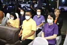 รองนายกองค์การบริหารส่วนจังหวัดตาก กล่าวรายงานวัตถุประสงค์ของการจัดงานตากสินมหาราชานุสรณ์