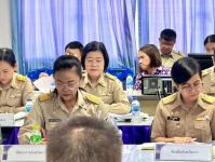 รองปลัดองค์การบริหารส่วนจังหวัดตาก เข้าร่วมการประชุมหัวหน้าส่วนราชการ หัวหน้าหน่วยงานรัฐวิสาหกิจ สังกัดกระทรวงมหาดไทย นายอำเภอ และผู้ที่เกี่ยวข้อง ครั้งที่ 10/2567 ประจำเดือนตุลาคม 2567 