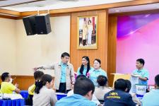 อบจ.ตาก จัดโครงการอบรมวิทยากรอำเภอ คณะกรรมการประจำหน่วยเลือกตั้ง และเจ้าหน้าที่รักษาความปลอดภัยประจำที่เลือกตั้ง เป็นผู้ช่วยเหลือในการปฏิบัติหน้าที่ของผู้อำนวยการการเลือกตั้งประจำองค์การบริหารส่วนจังหวัดตาก