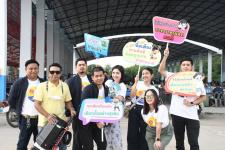 ฝ่ายประชาสัมพันธ์ อบจ.ตาก บุกตลาดนัดองค์การบริหารส่วนตำบลแม่ท้อ!!!