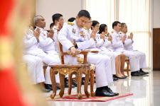อบจ.ตาก เข้าร่วมพิธีทำบุญตักบาตรและพิธีวางพานพุ่ม วันพ่อแห่งชาติ 5 ธันวาคม