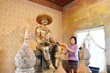 อบจ.ตาก จัดพิธีบวงสรวงการแสดงละครอิงประวัติศาสตร์ประกอบแสงสีเสียงเทิดพระเกียรติสมเด็จพระเจ้าตากสินมหาราช