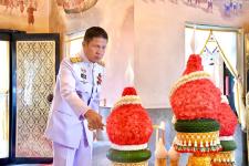 อบจ.ตาก ร่วมพิธีวางพานพุ่มเนื่องในวันสมเด็จพระเจ้าตากสินมหาราช ประจำปี 2568 