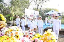 อบจ.ตาก ร่วมพิธีวางพานพุ่มดอกไม้สด เนื่องในวันพ่อขุนรามคำแหงมหาราช