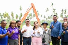 นายก อบจ.ตาก ลงพื้นที่ตรวจติดตามการทำงานของเครื่องจักรกล ในพื้นที่ ต.ประดาง อ.วังเจ้า จ.ตาก