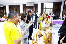 นายกจอย นายก อบจ.ตาก เป็นประธานมอบวุฒิบัตร และปิดการฝึกอบรมบาริสต้ามืออาชีพ และเบเกอรี่ฟิวชั่น