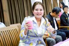 นายกจอย นายก อบจ.ตาก เป็นประธานมอบวุฒิบัตร และปิดการฝึกอบรมบาริสต้ามืออาชีพ และเบเกอรี่ฟิวชั่น