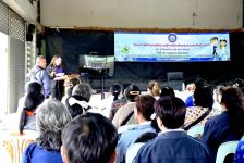 นายกจอย นายกองค์การบริหารส่วนจังหวัดตาก เปิดโครงการฝึกอบรมให้ความรู้การป้องกันและควบคุมโรคไม่ติดต่อ