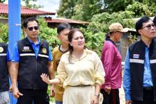 นายกจอย (นายก อบจ.ตาก) ลงพื้นที่ตรวจติดตามโครงการก่อสร้างอาคารสูบน้ำ และระบบท่อส่งน้ำพร้อมติดตั้งระบบไฟฟ้าโซล่าเซลล์ ในพื้นที่ อ.บ้านตาก งบประมาณ 499,000 บาท