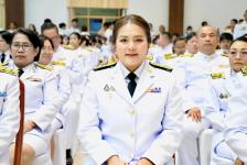 นายก อบจ.ตาก ร่วมพิธีถวายเครื่องราชสักการะและวางพานพุ่ม และพิธีจุดเทียนถวายพระพรชัยมงคล เนื่องในโอกาสวันเฉลิมพระชนมพรรษา 12 สิงหาคม 2568