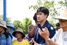 นายกจอย (นายก อบจ.ตาก) ลงพื้นที่ตรวจติดตามโครงการก่อสร้างอาคารสูบน้ำ และระบบท่อส่งน้ำพร้อมติดตั้งระบบไฟฟ้าโซล่าเซลล์