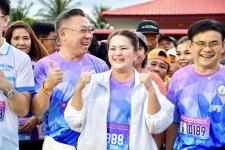 นายกจอย (นายก อบจ.ตาก) เปิดกิจกรรมเดิน - วิ่ง เพื่อประชาชน เสริมสร้างสุขภาพและพลานามัยที่ดี ประจำปี 2568