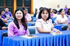 รองปลัด อบจ.ตาก เป็นประธานเปิดโครงการฝึกอบรมตามหลักการบริหารกิจการบ้านเมืองที่ดี ประจำปีงบประมาณ 2568