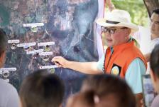 นายกจอย (นายก อบจ.ตาก) ประชุมหารือเตรียมความพร้อมอุทกภัยในพื้นที่ ต.วังหมัน อ.สามเงา