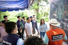 นายกจอย (นายก อบจ.ตาก) ประชุมหารือเตรียมความพร้อมอุทกภัยในพื้นที่ ต.วังหมัน อ.สามเงา