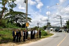 นายกจอย (นายก อบจ.ตาก) ตรวจความเรียบร้อยของโครงการถนนปลอดภัยติดตั้งไฟฟ้าแสงสว่างในพื้นที่ ต.แม่กุ และ ต.แม่ตาว อ.แม่สอด งบประมาณ 494,900 บาท 