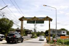 นายกจอย (นายก อบจ.ตาก) ตรวจความเรียบร้อยของโครงการถนนปลอดภัยติดตั้งไฟฟ้าแสงสว่างในพื้นที่ ต.แม่กุ และ ต.แม่ตาว อ.แม่สอด งบประมาณ 494,900 บาท 