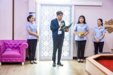 นายก อบจ.ตาก (นายกจอย) เปิดโครงการอบรมพัฒนาศักยภาพอาสาสมัครช่วยเหลือดูแลฟื้นฟูสมรรถภาพ สำหรับผู้ป่วยระยะกลาง (IMC) ผู้สูงอายุและผู้พิการในชุมชน เครือข่ายอำเภอบ้านตาก และมอบวุฒิบัตรให้แก่ผู้สำเร็จหลักสูตร ณ ห้องประชุมช่อม่วง โรงพยาบาลบ้านตาก อ.บ้านตาก จ.ตา