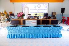 อบจ.ตาก สนับสนุนงบประมาณ 200,000 บาท มอบสื่อการเรียนการสอนแก่โรงเรียนบ้านตากประถมวิทยาคม อำเภอบ้านตาก ”